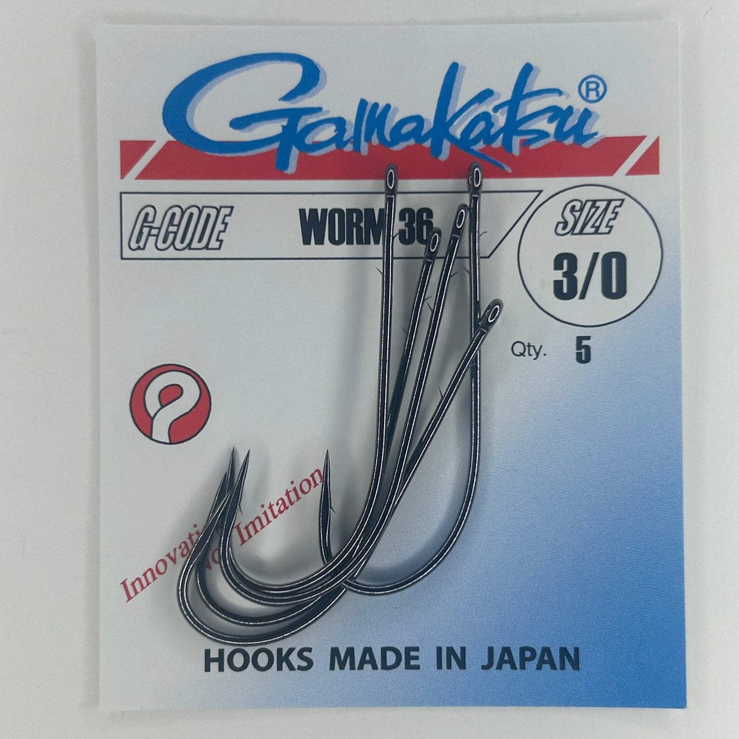 Gamakatsu G-Code Worm 36 5 Stk.