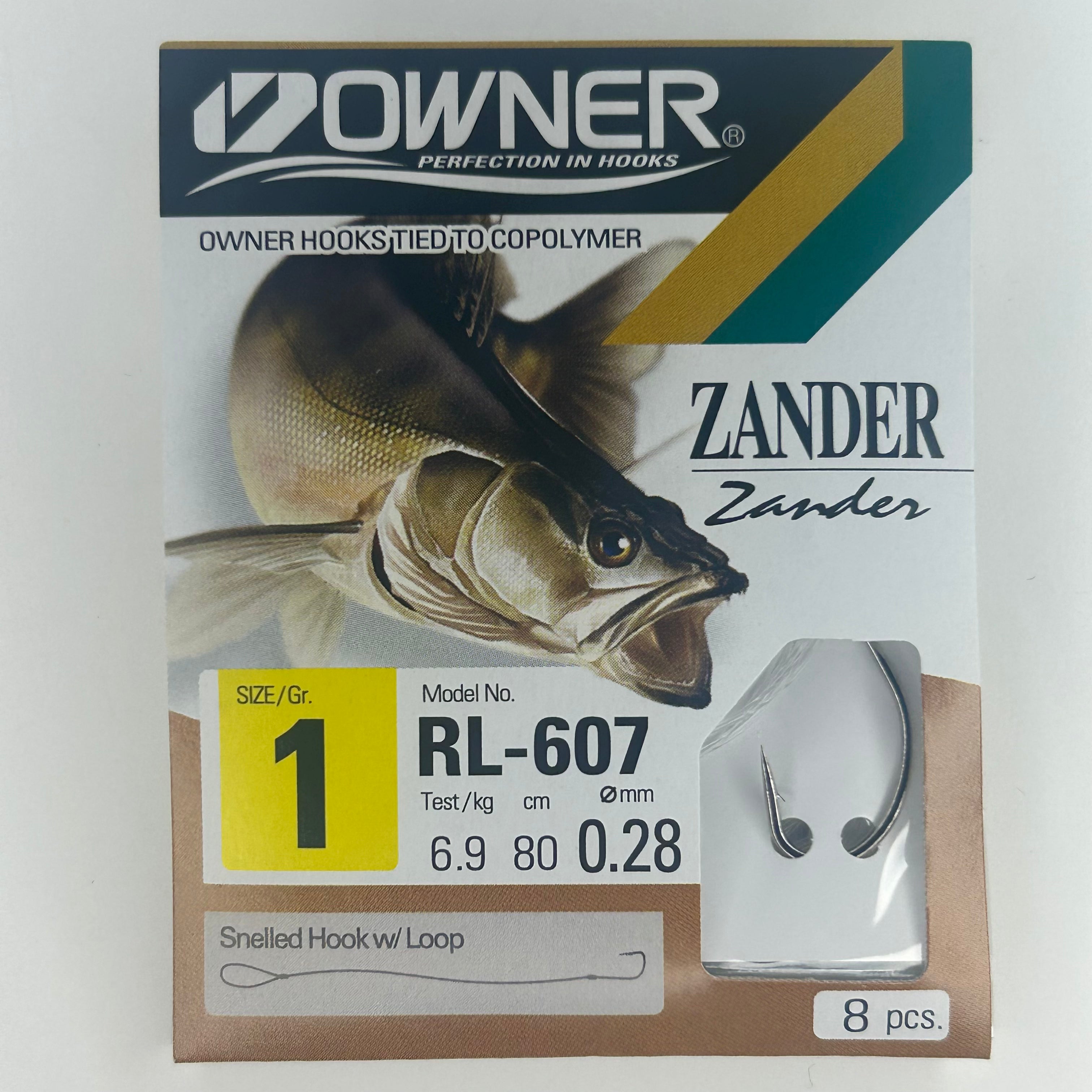 Owner Zander Vorfach Haken RL-607 8 Stk.