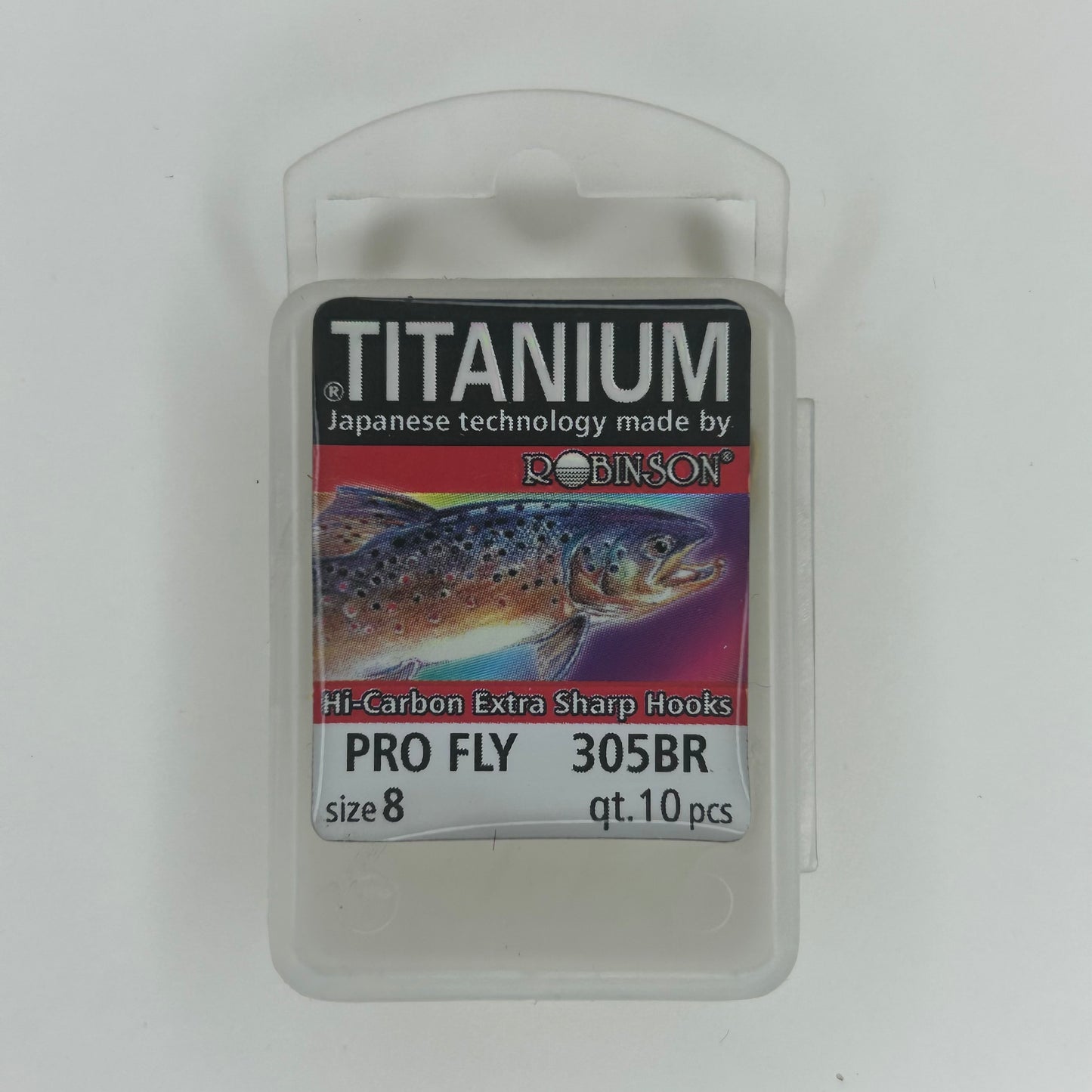 Robinson Titanium Pro Fly 305BR Haken 10 Stk.