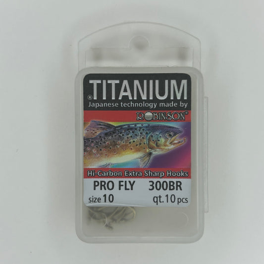 Robinson Titanium Pro Fly 300BR Haken 10 Stk.