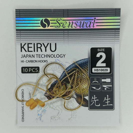 Mikado Sensual Keiryu Haken 24K vergoldet 10 Stk.