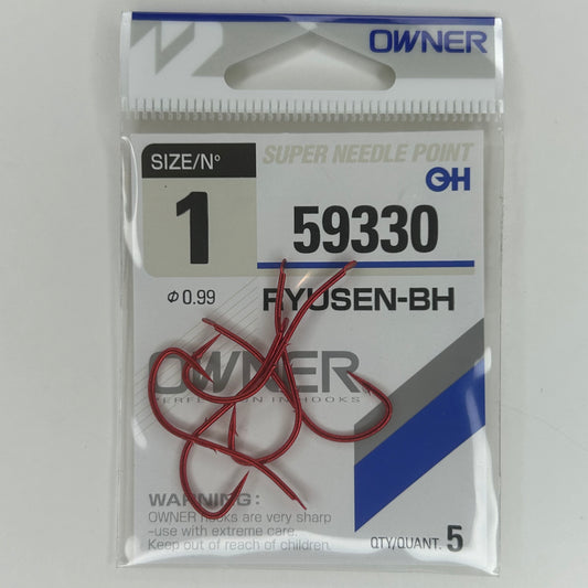 Owner Ryusen-BH 59330 Haken Ø0,99mm 5 Stk.