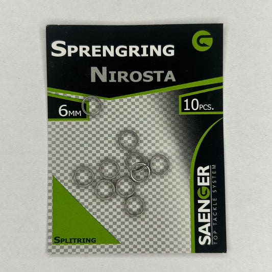 Sänger Nirosta Sprengring 6mm 10 Stk.