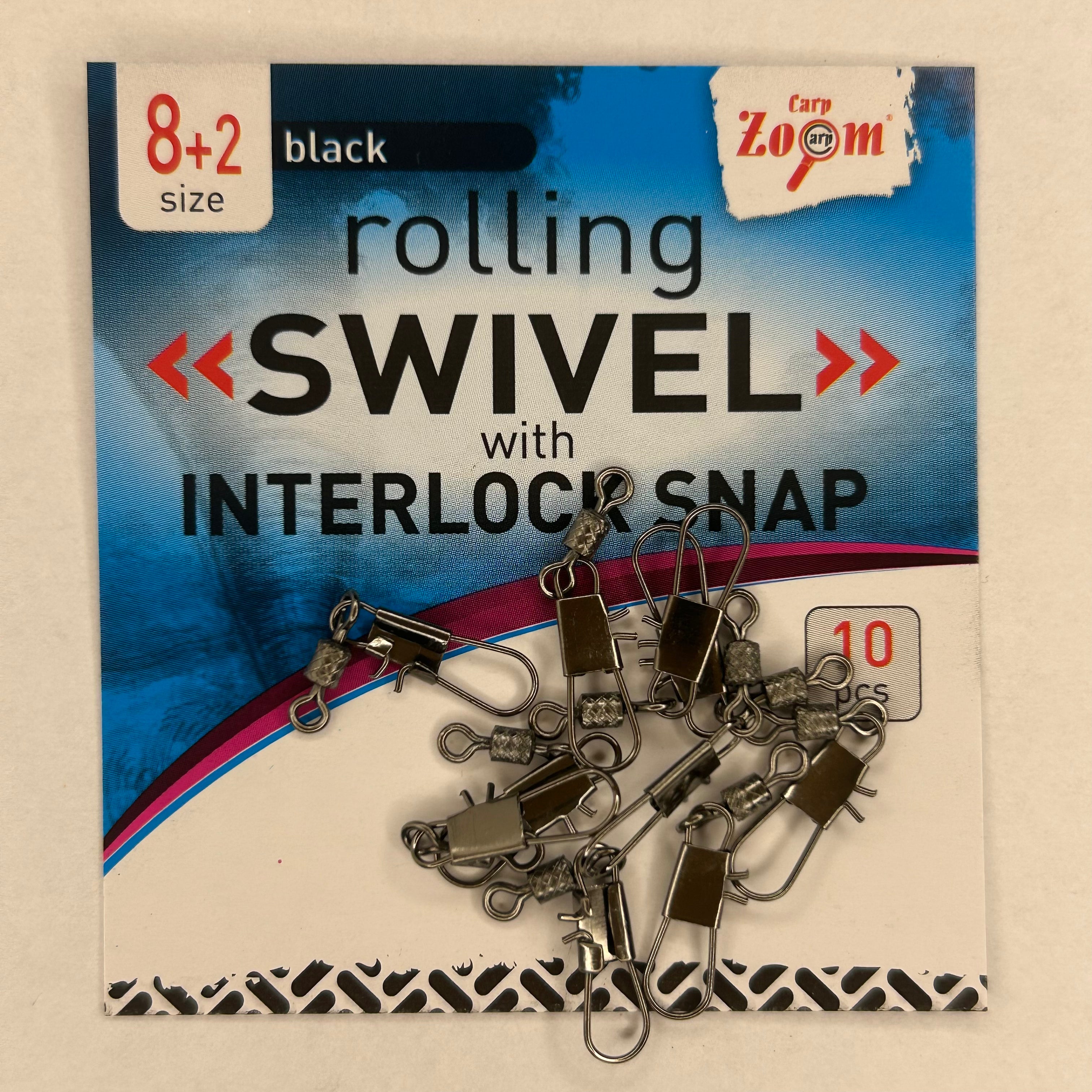 Carp Zoom Commando Wirbel mit Snap 10 Stk.
