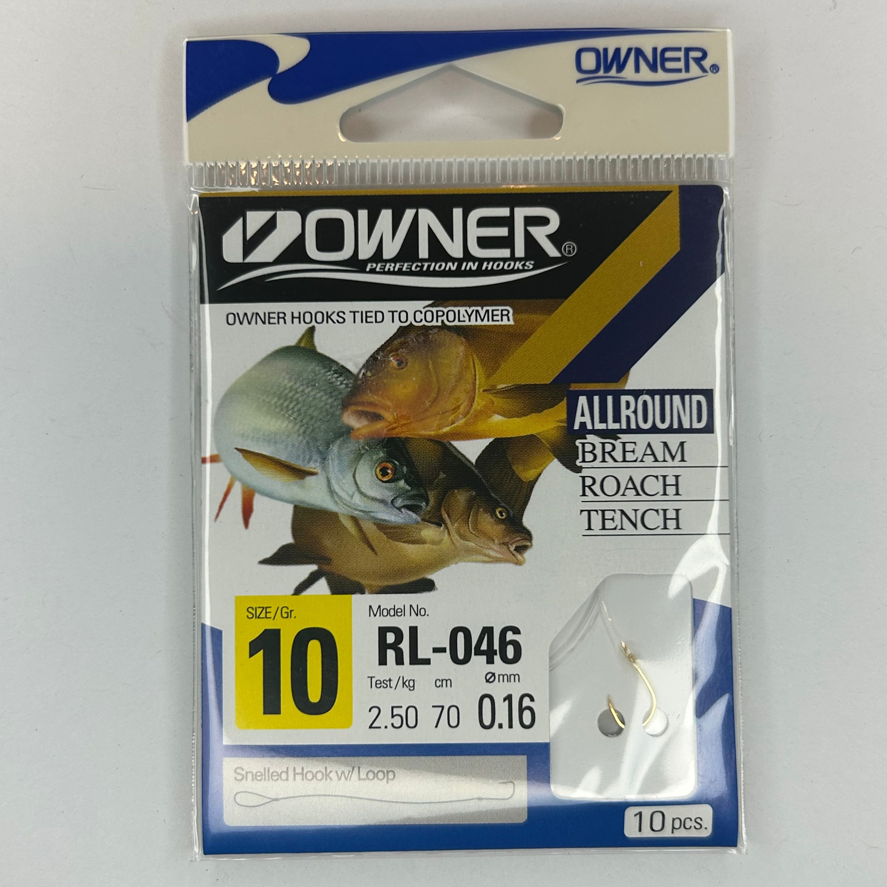 Owner Vorfach Haken Owner RL-046 Allround 10 Stk.