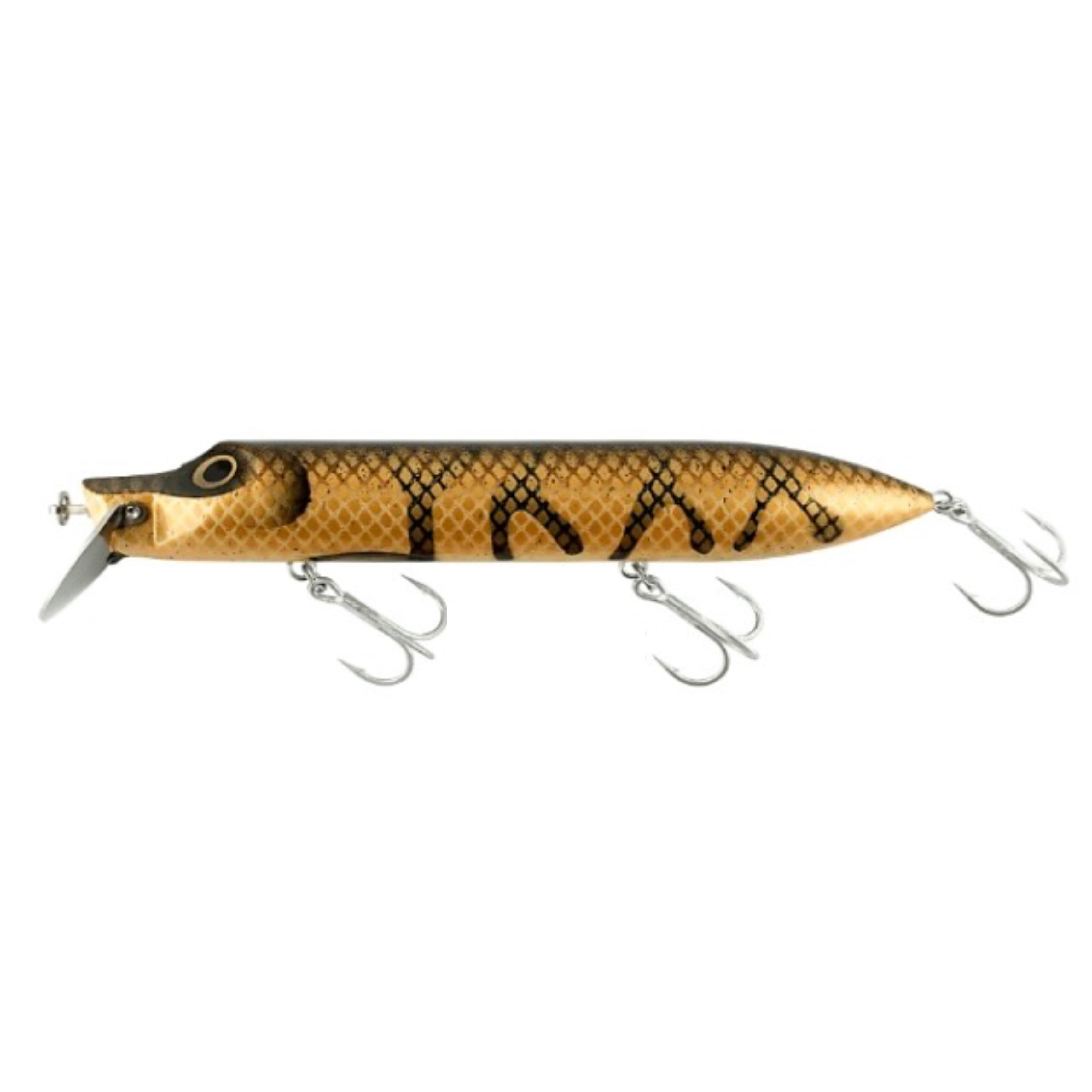 Abu Garcia Hi-Lo Wobbler / Kunstköder mit Drillingshaken eelpot 110g