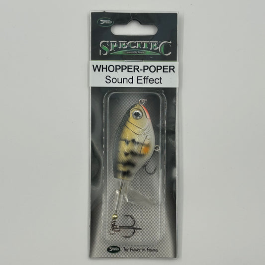 Sänger Specitec Rutenglocke Wobbler / Kunstköder mit Drillingshaken Sound Effect schwarz
