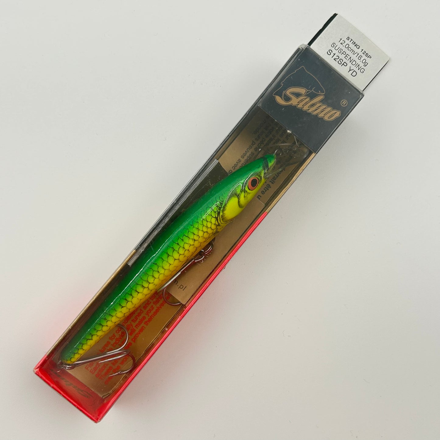 Salmo Sting Wobbler / Kunstköder mit Drillingshaken 16g