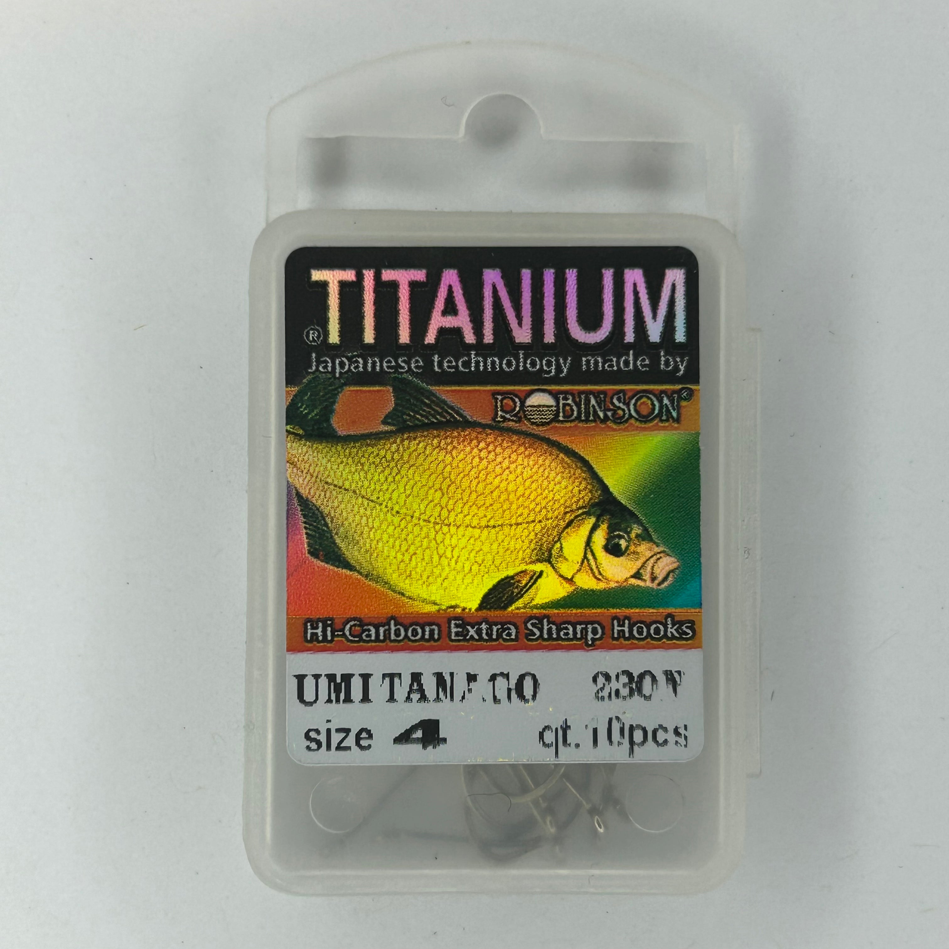Robinson Haken Titanium Umi Tanago 230 N 10 Stk.