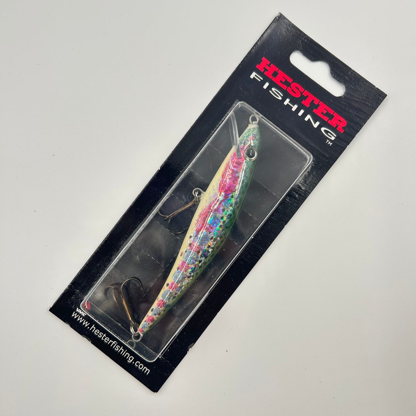 Hester Sting Floater Wobbler / Kunstköder mit Drillingshaken 12g