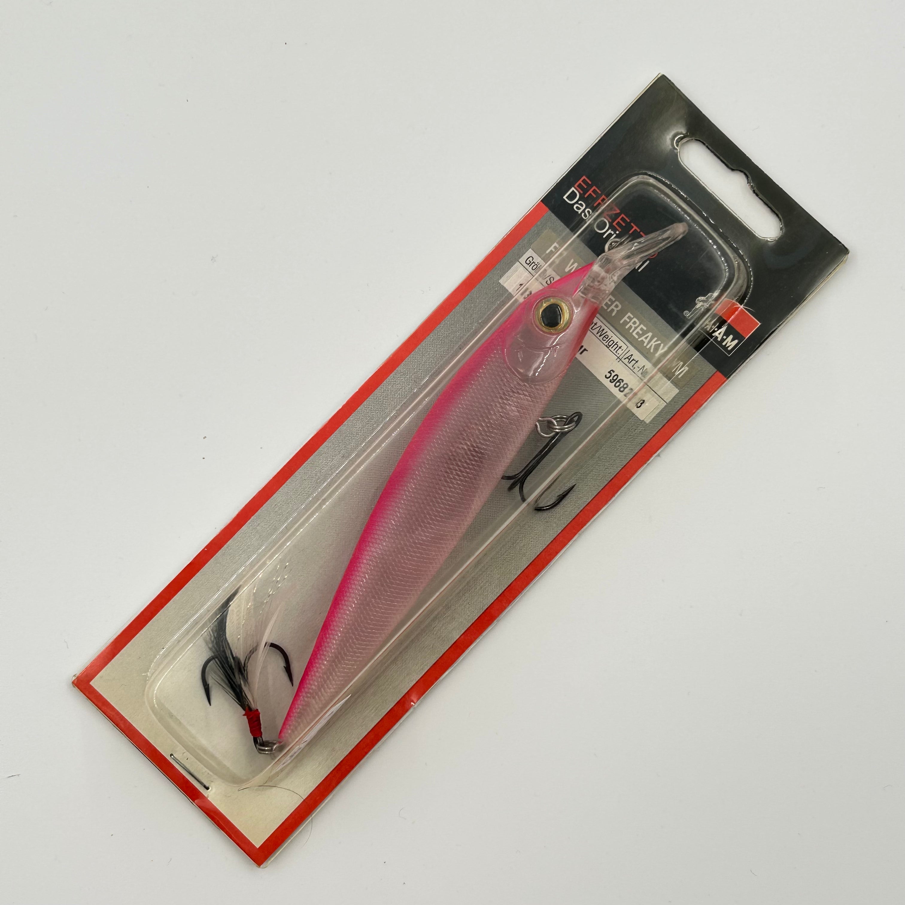 DAM Effzett Freaky Jim Wobbler / Kunstköder mit Drillingshaken 18g