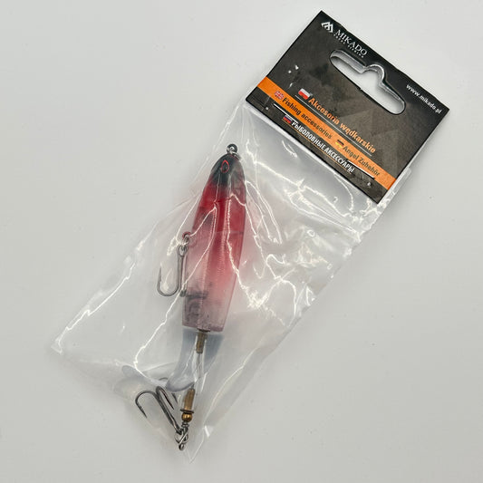 Mikado Wobbler / Kunstköder mit Drillingshaken rot