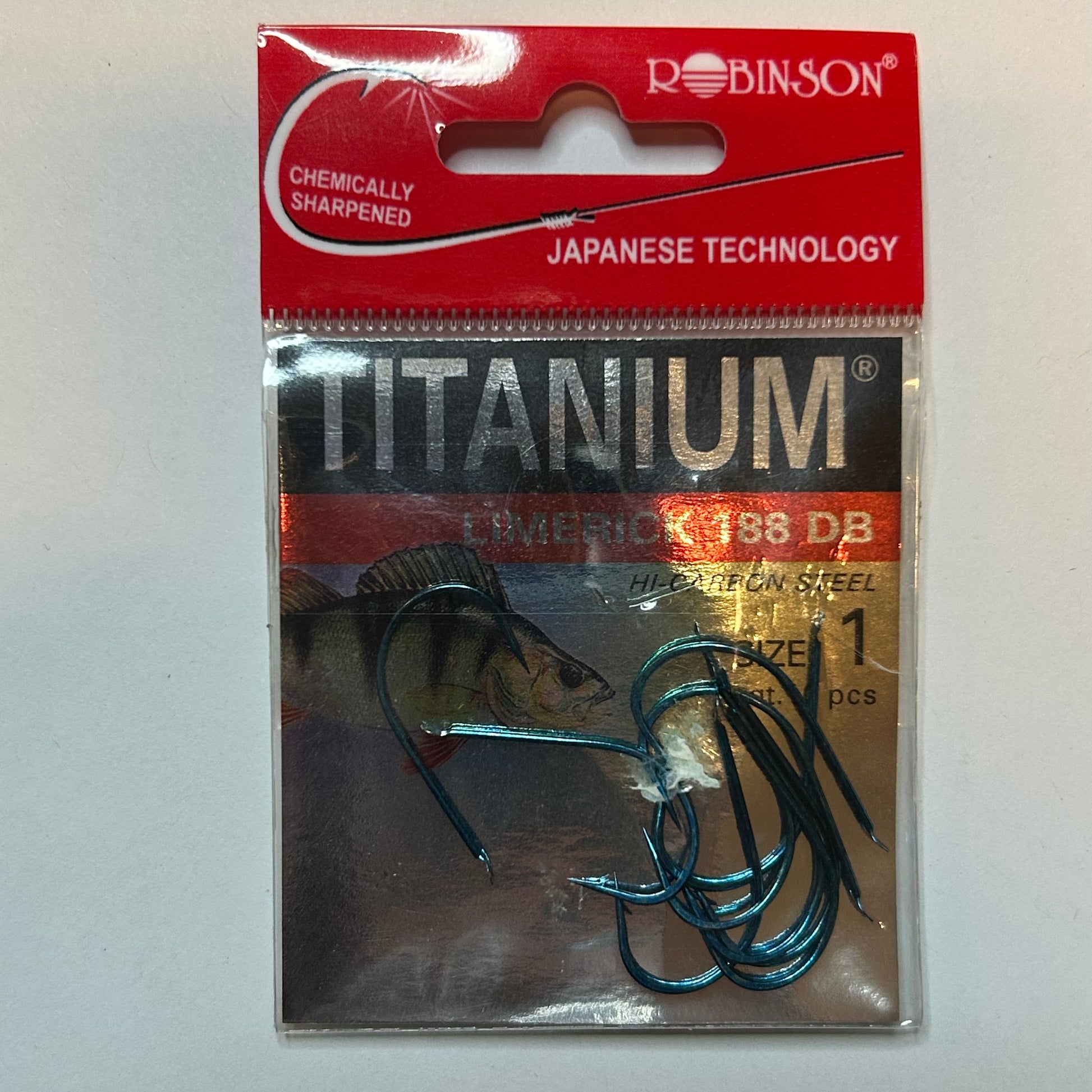 Robinson Haken Titanium Limerick 188 DB 10 Stk.