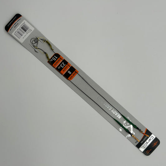 Mikado Carp Fine Line Vorfach Haken Maden Maggot Rig 2 Stk.