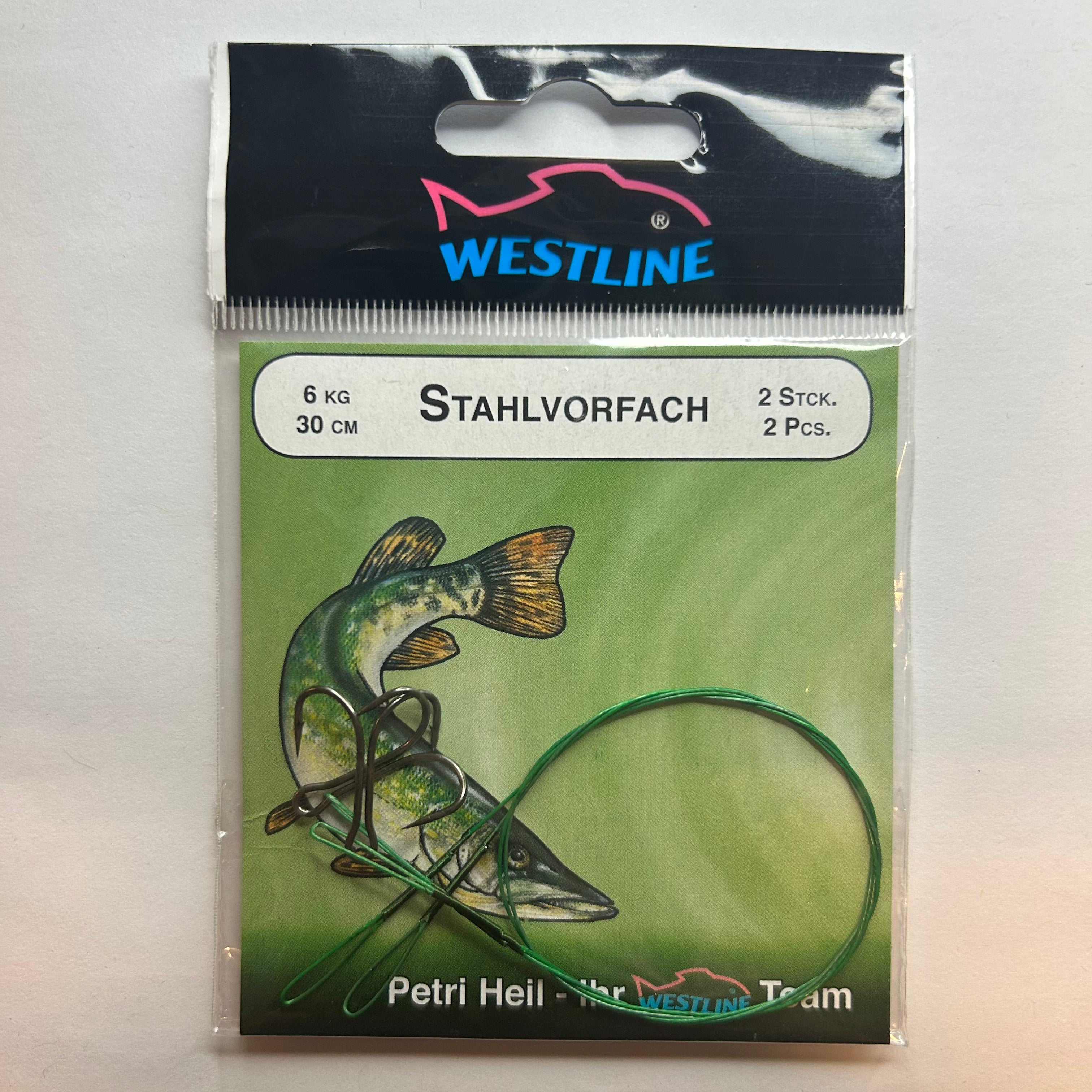 Westline Stahlvorfach Haken 2 Stk.