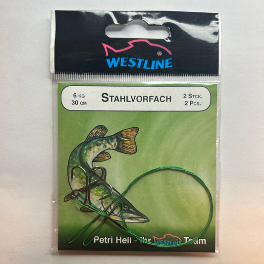 Westline Stahlvorfach Haken 2 Stk.