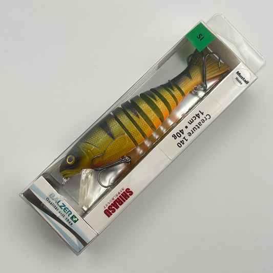 Balzer Shirasu Creature 140 Wobbler / Kunstköder mit Drillingshaken 40g