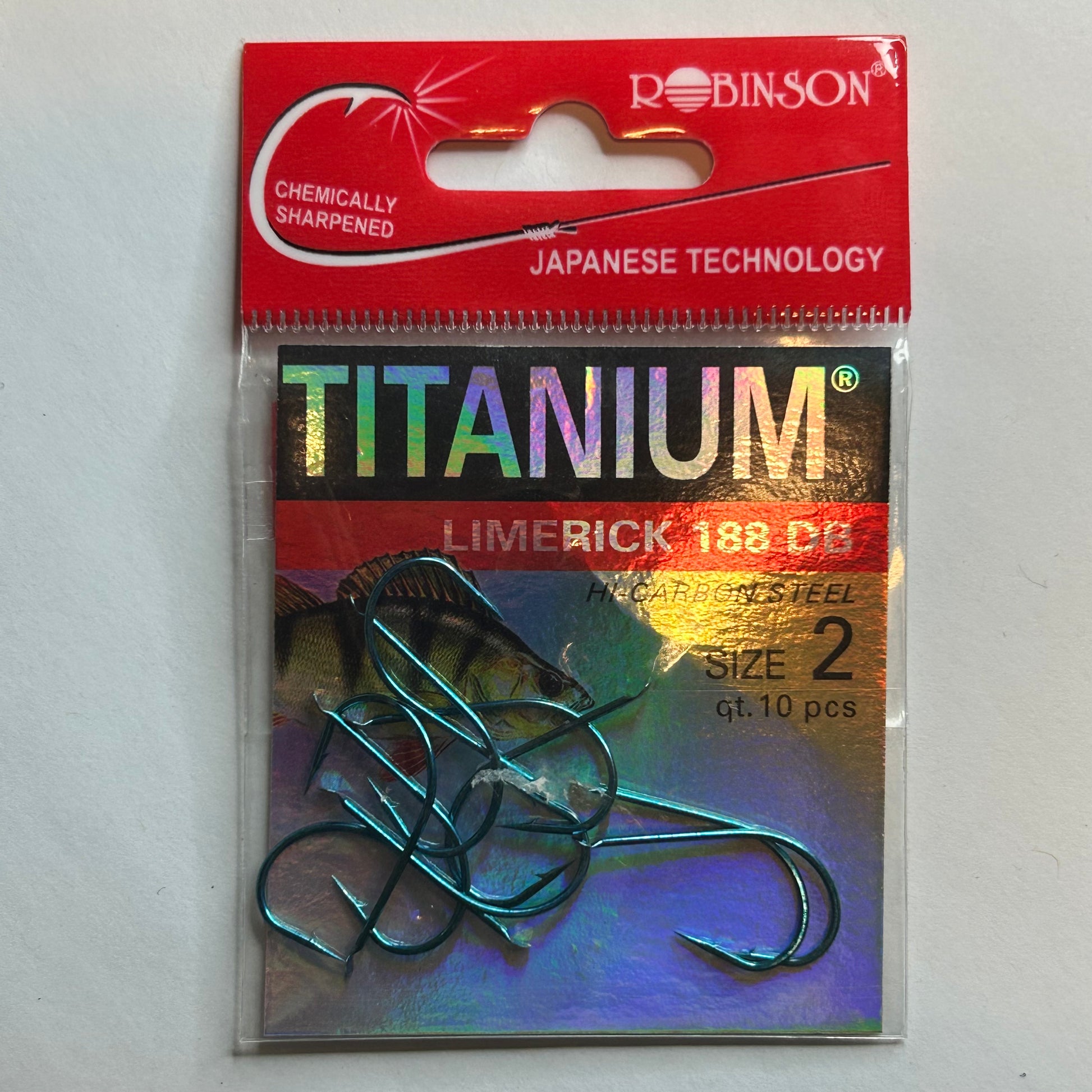 Robinson Haken Titanium Limerick 188 DB 10 Stk.
