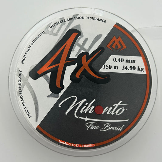 Mikado Mihonto Fine Braid 4x Schnur weiß