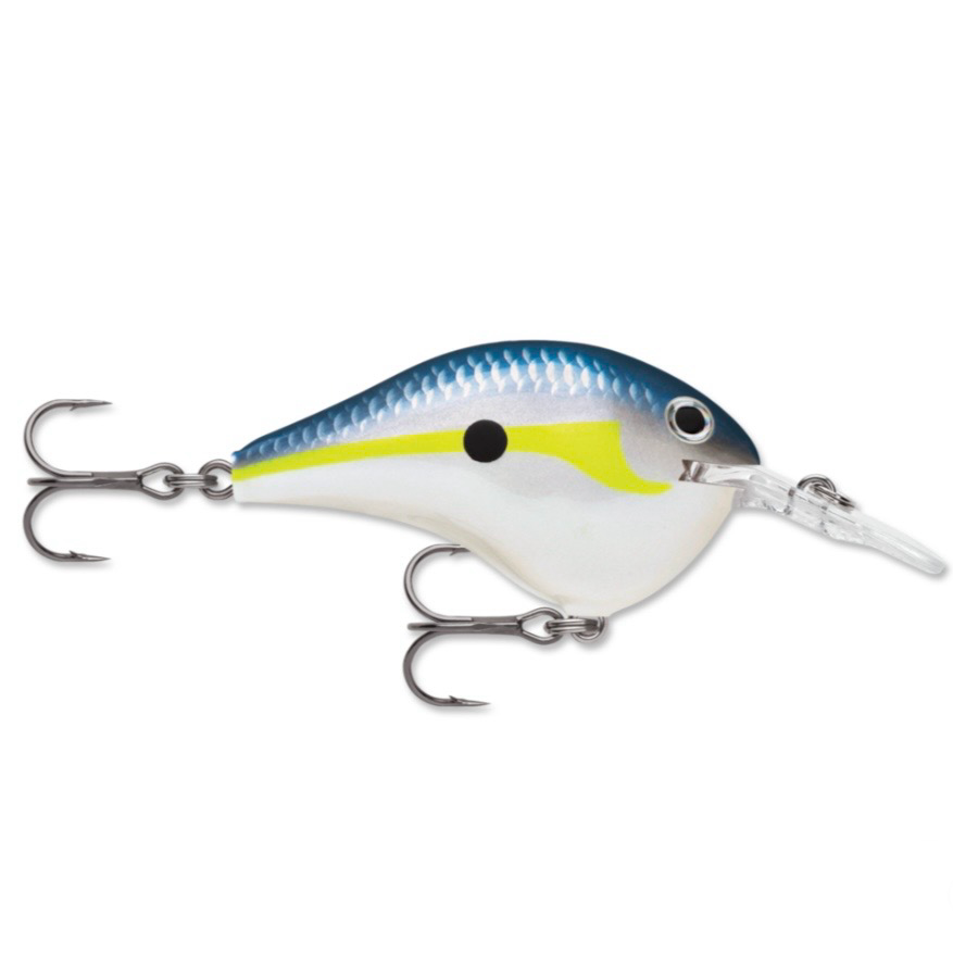 Rapala DT-14 Wobbler / Kunstköder mit Drillingshaken Helsinki Shad 22g
