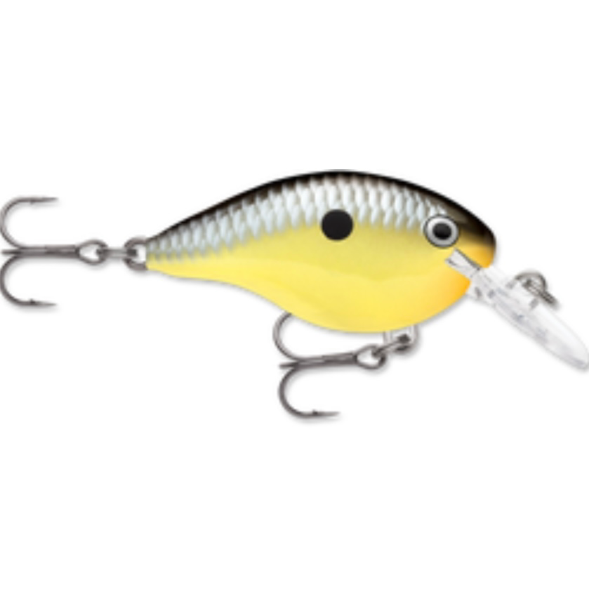 Rapala DT-16 Wobbler / Kunstköder mit Drillingshaken Old School 22g