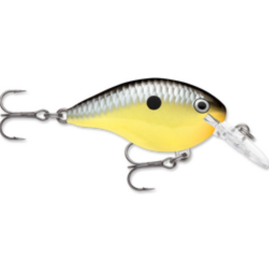Rapala DT-16 Wobbler / Kunstköder mit Drillingshaken Old School 22g