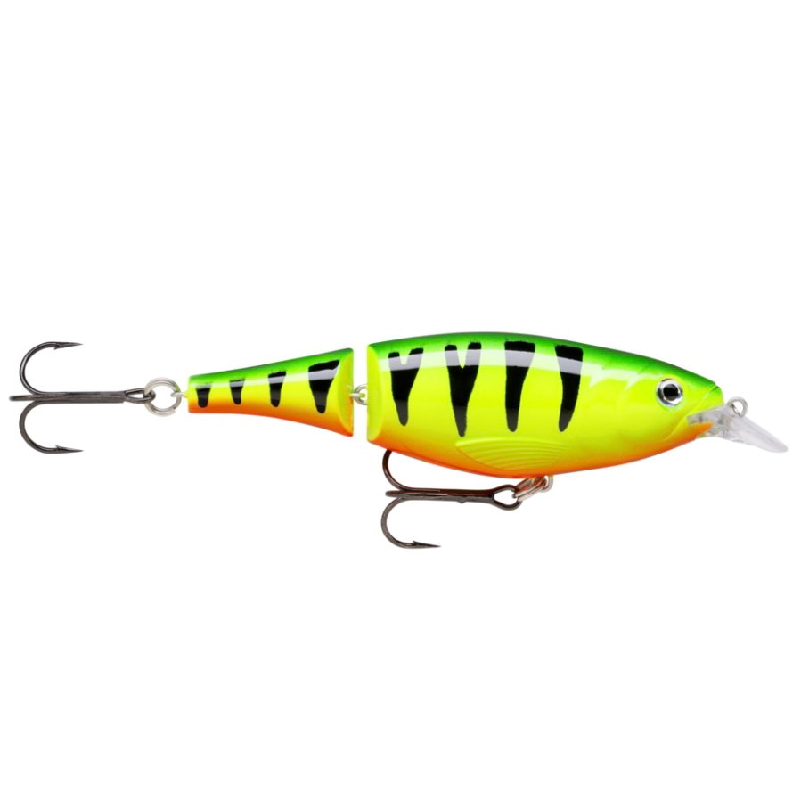 Rapala X-Rap Jointed Shad Rap XJS-13 Wobbler / Kunstköder mit Drillingshaken Fire Perch 46g