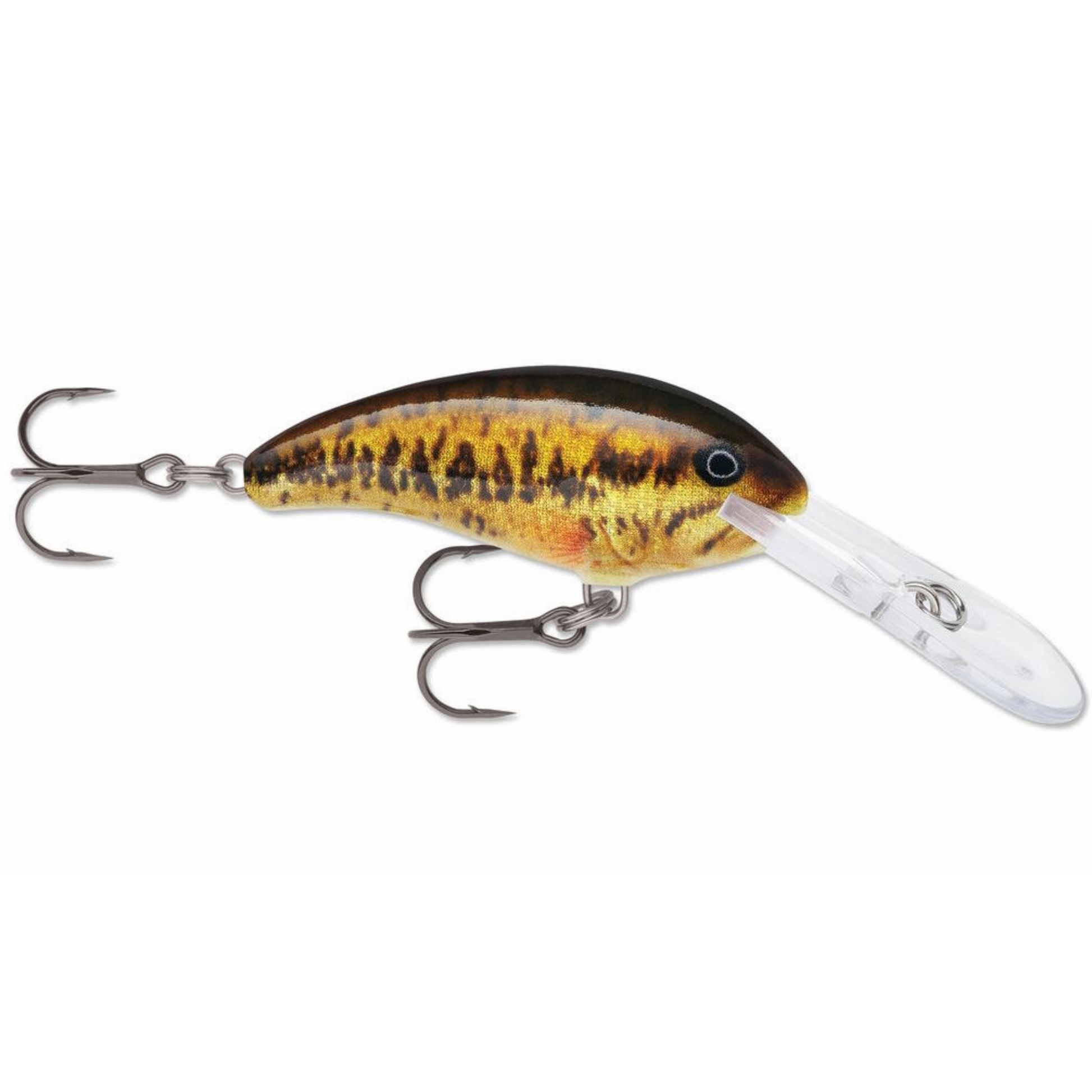 Rapala Shad Dancer Sweeping Tail SDD-5 Wobbler / Kunstköder mit Drillingshaken Live Smallmouth Bass 8g