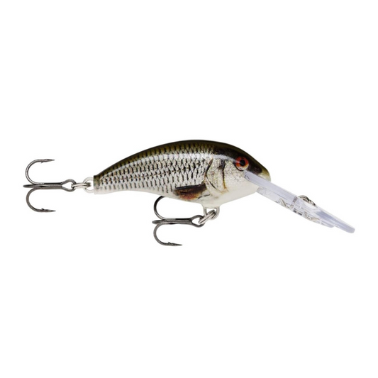 Rapala Shad Dancer Sweeping Tail SDD-7 Wobbler / Kunstköder mit Drillingshaken Live Roach 15g