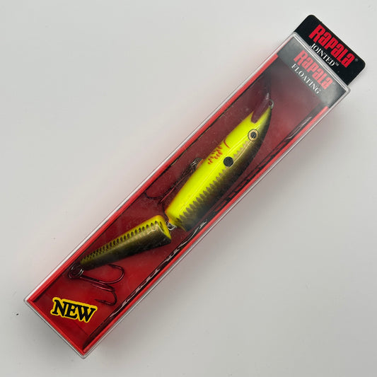 Rapala Jointed Shad Rap J-13 Wobbler / Kunstköder mit Drillingshaken Bleeding Hot Olive 18g