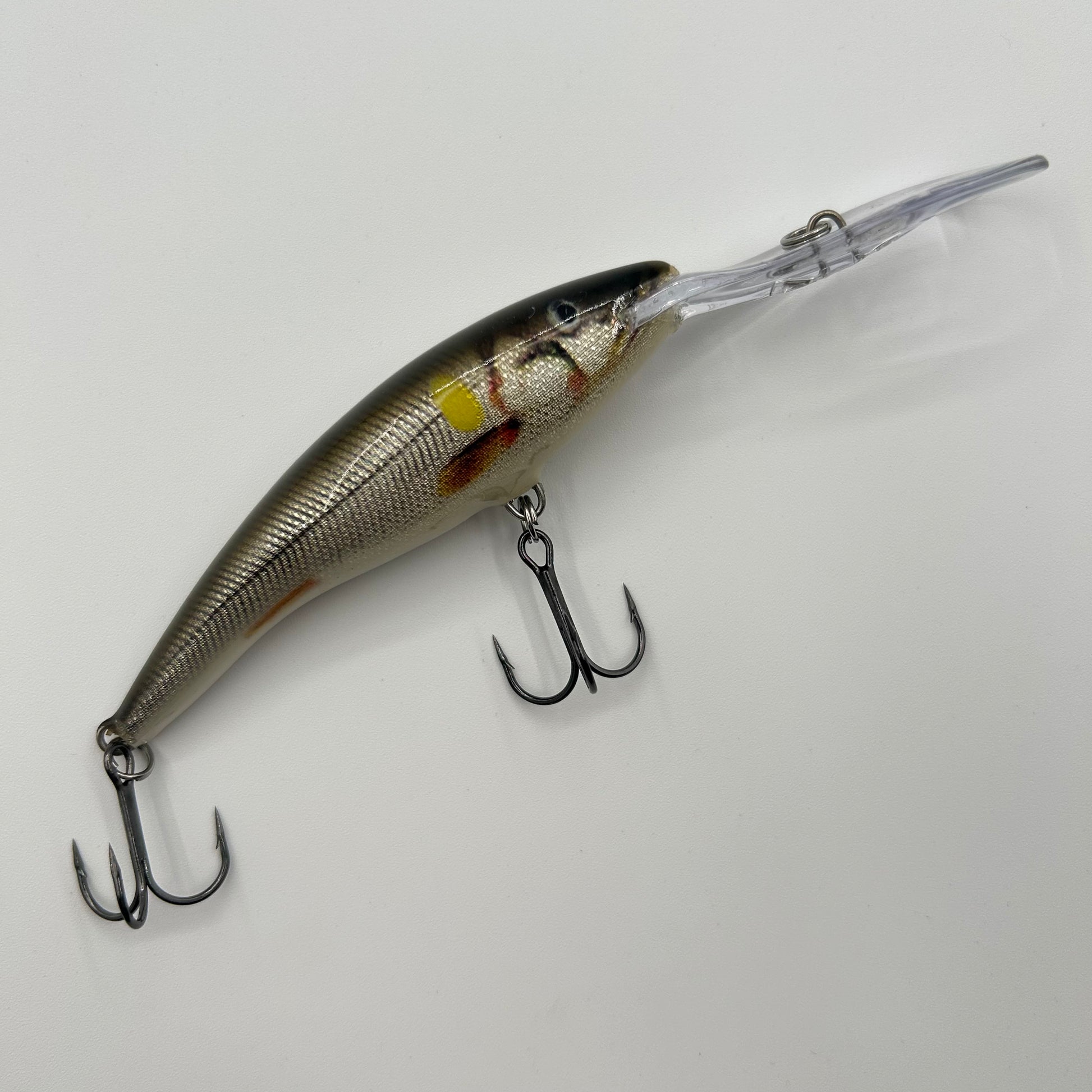 Rapala Deeptail Dancer TDD-9 Wobbler / Kunstköder mit Drillingshaken Live Ayu 13g