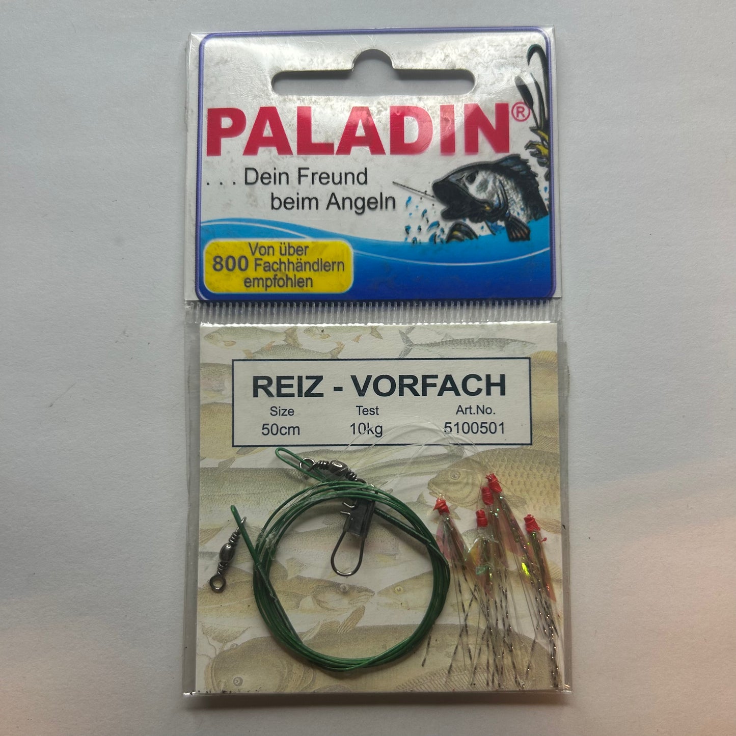 Paladin Reiz Vorfach mit Wirbel & Öse/Snap
