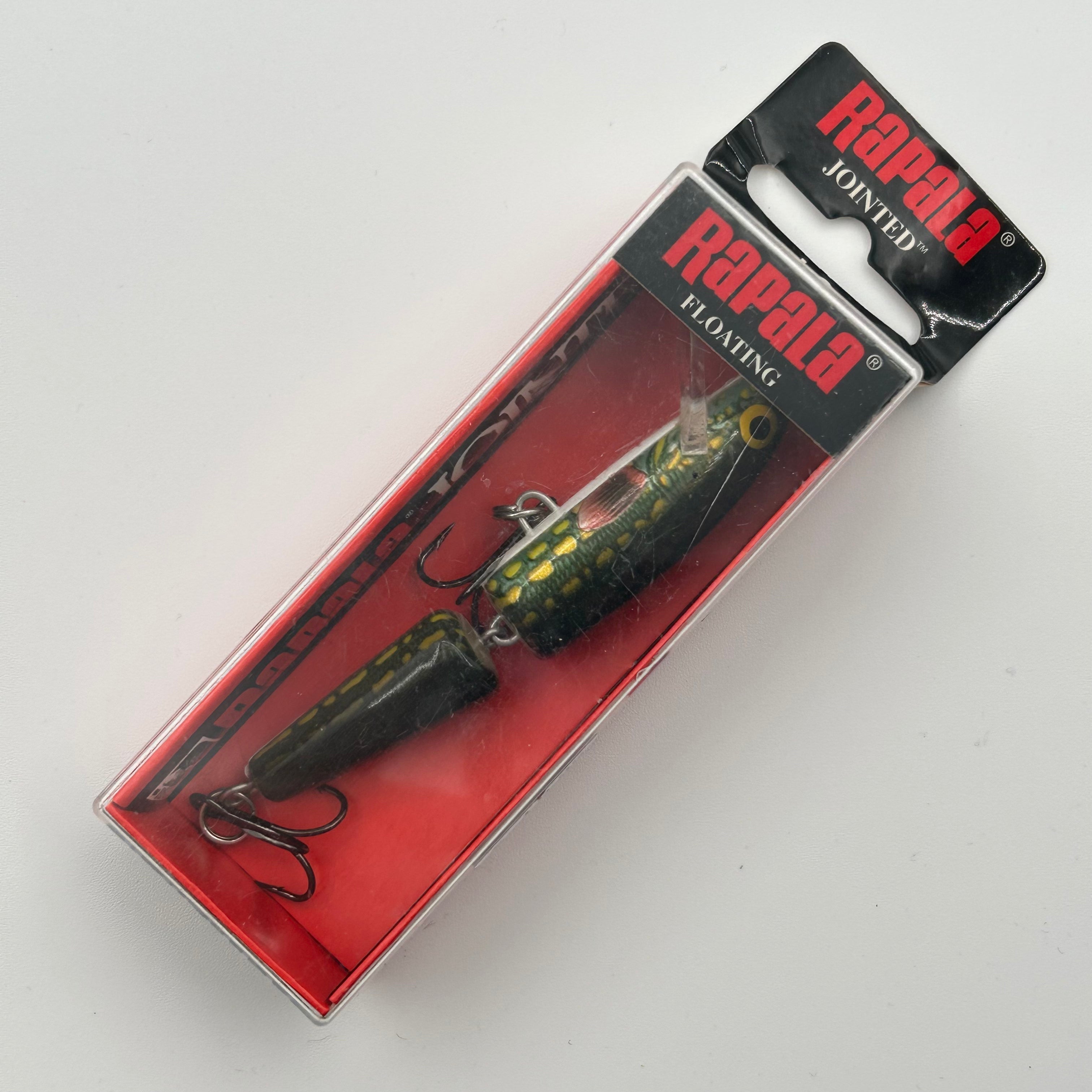 Rapala Jointed Shad Rap J-9 Wobbler / Kunstköder mit Drillingshaken Pike 7g