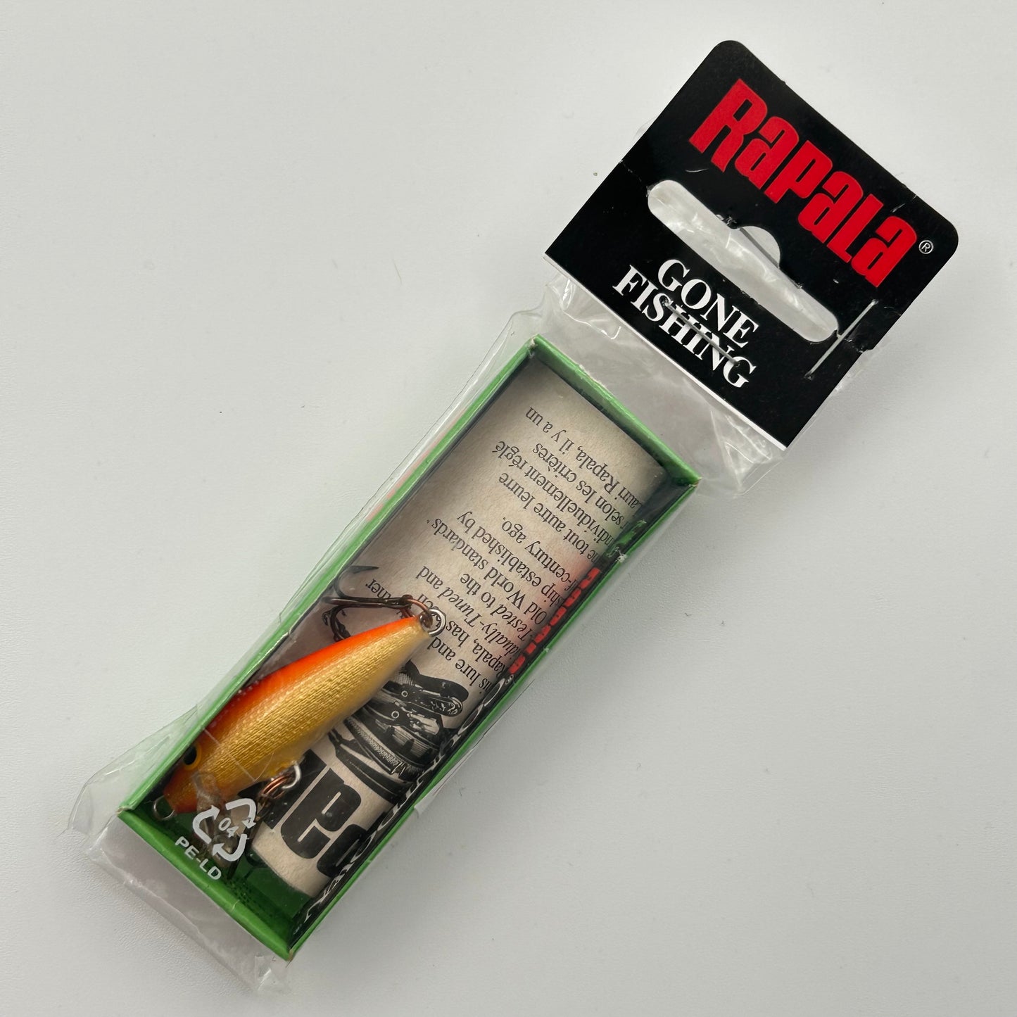 Rapala Gone Fishing Countdown Wobbler / Kunstköder mit Drillingshaken