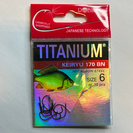 Robinson Haken Titanium Keiryu 170 BN 10 Stk.