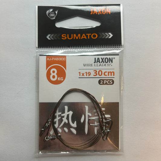 Jaxon Sumato Vorfach mit Wirbel & Öse/Snap 2 Stk.