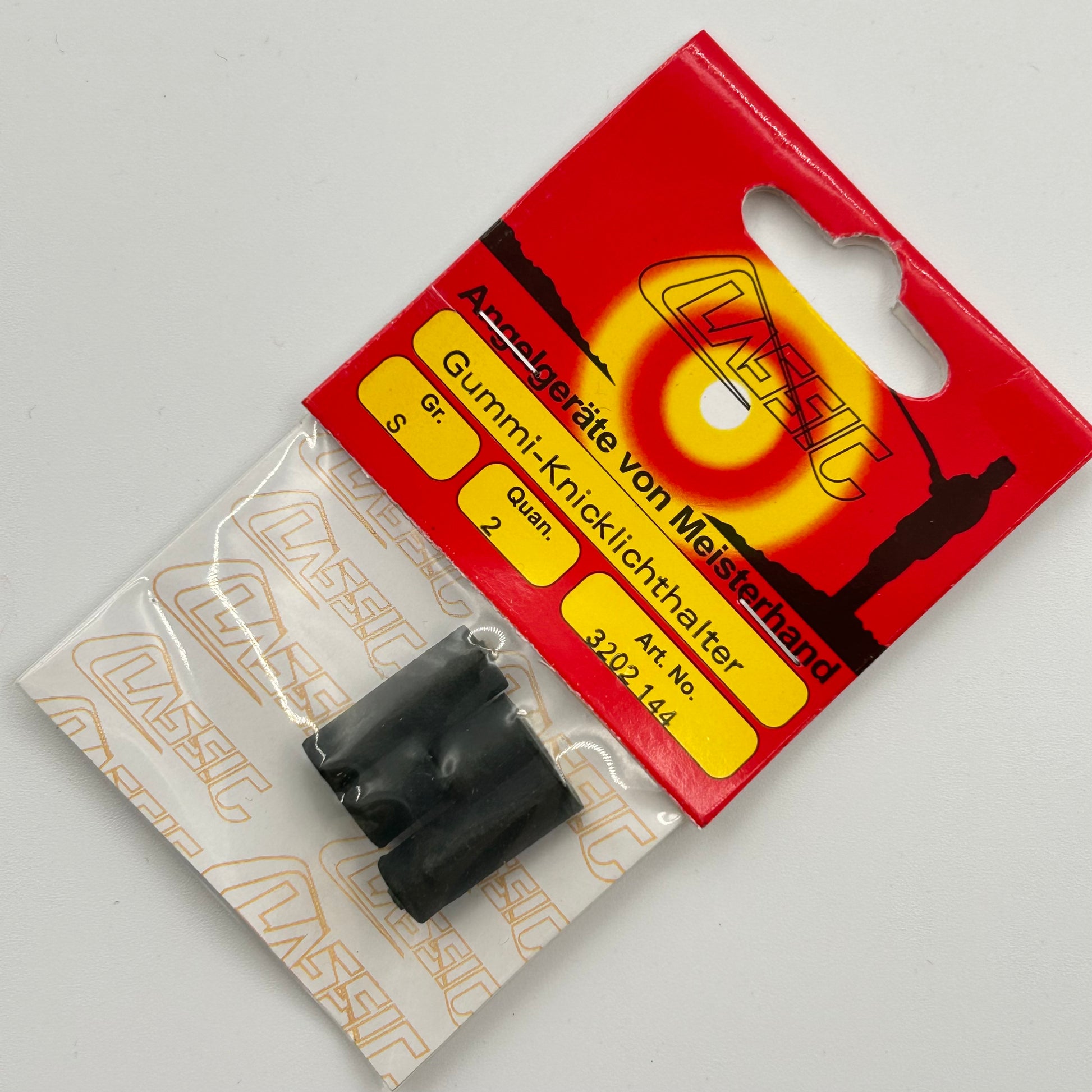 Classic Gummi Knicklichthalter 2 Stk.