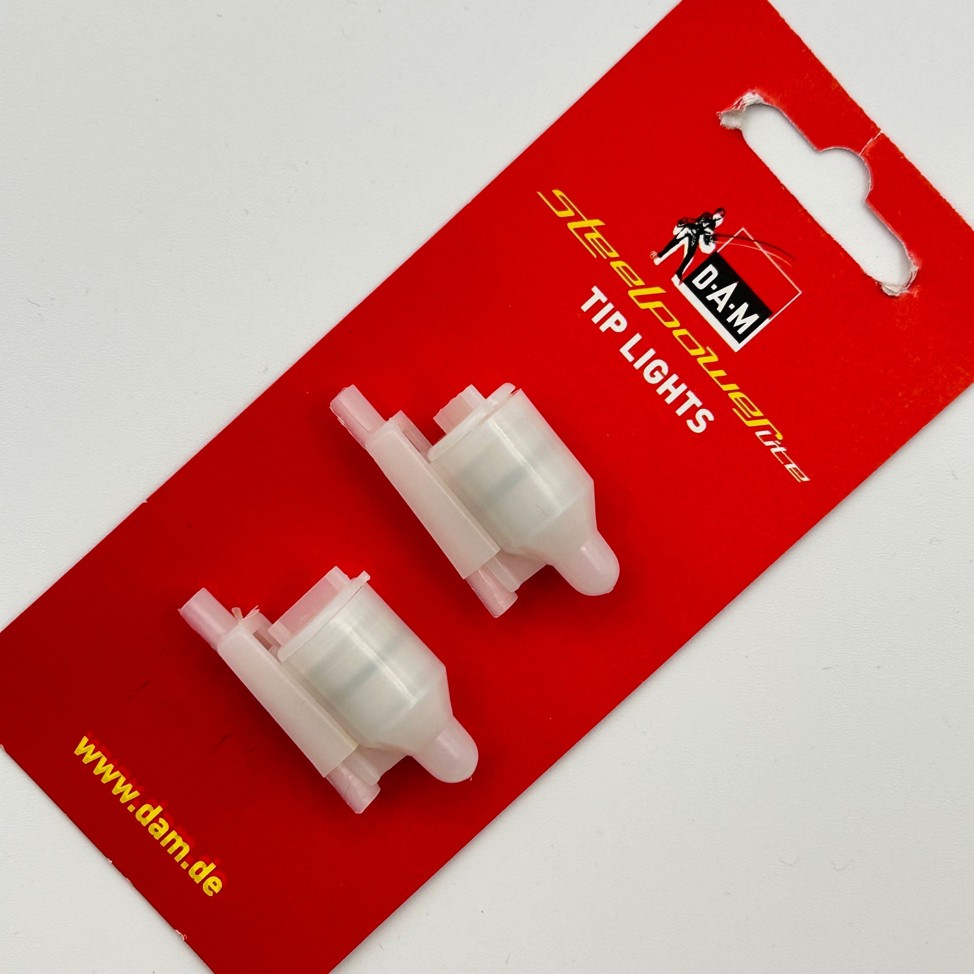 DAM Rutenclip Bissanzeiger Tip Alarm Licht 2 Stk.