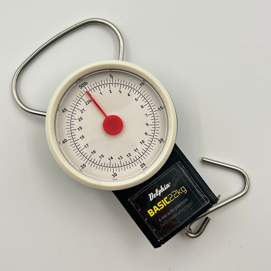 Delphin Basic Fischwaage mit Maßband bis 22kg