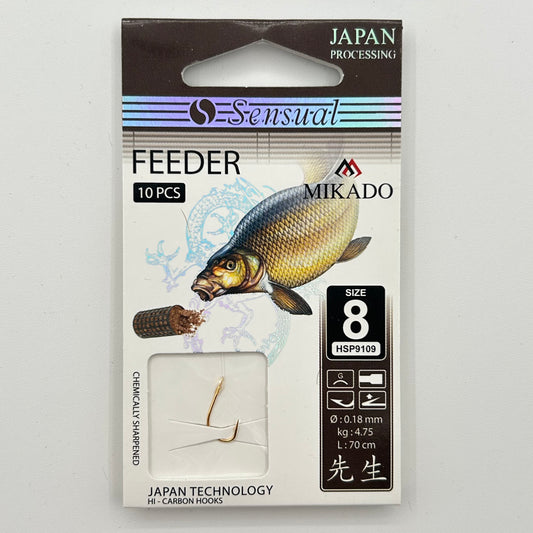 Mikado Sensual Feeder Vorfach mit Haken 10 Stk.