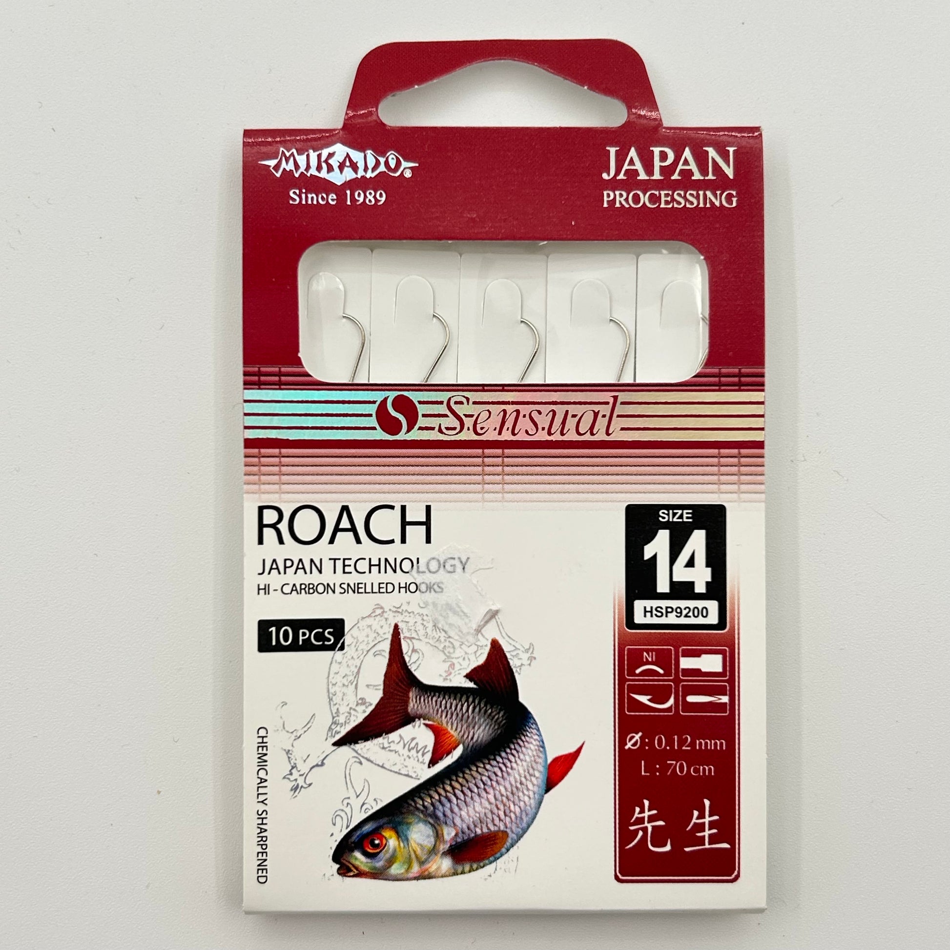 Mikado Sensual Vorfach mit Haken Roach 10 Stk.