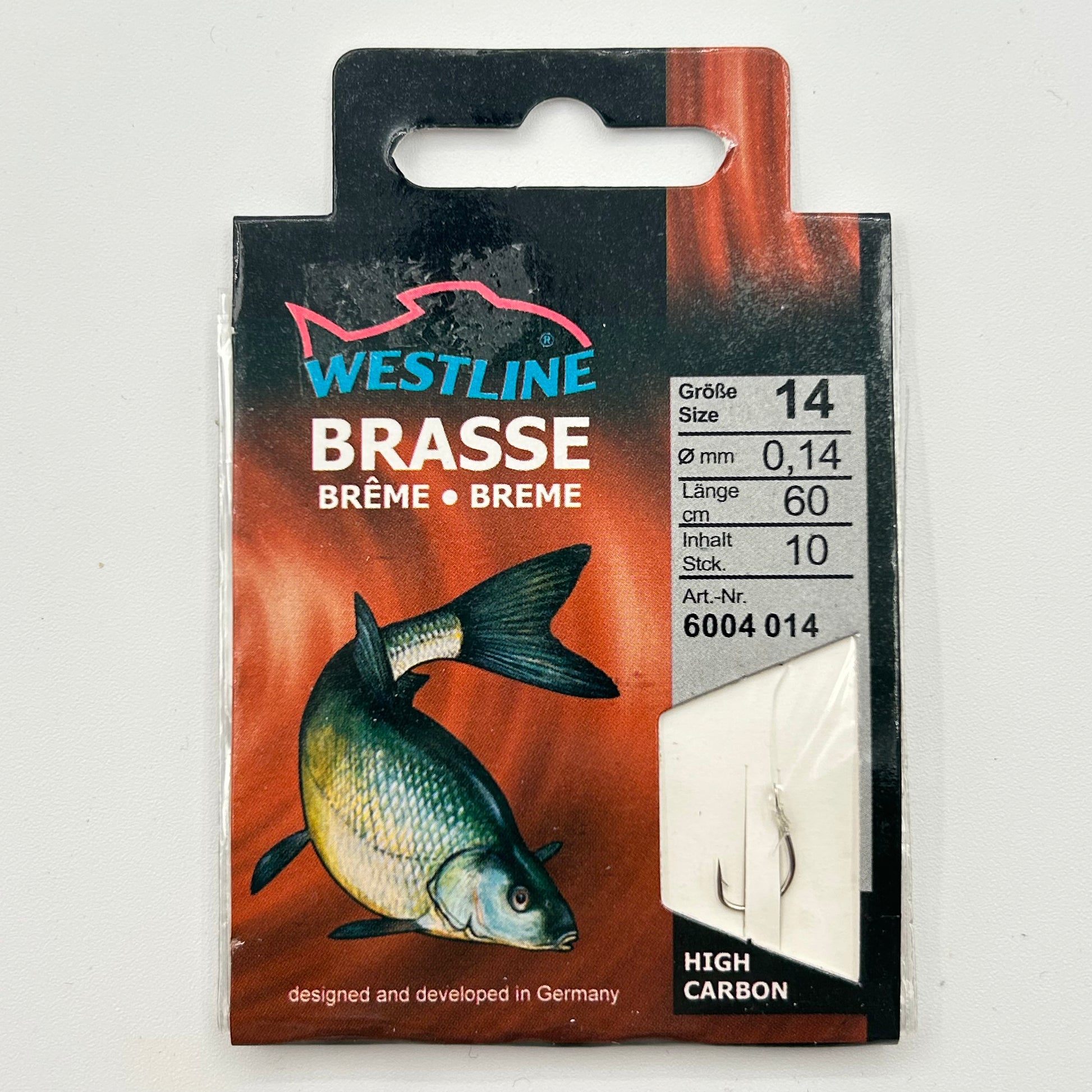 Westline Vorfach mit Haken Brasse 10 Stk.