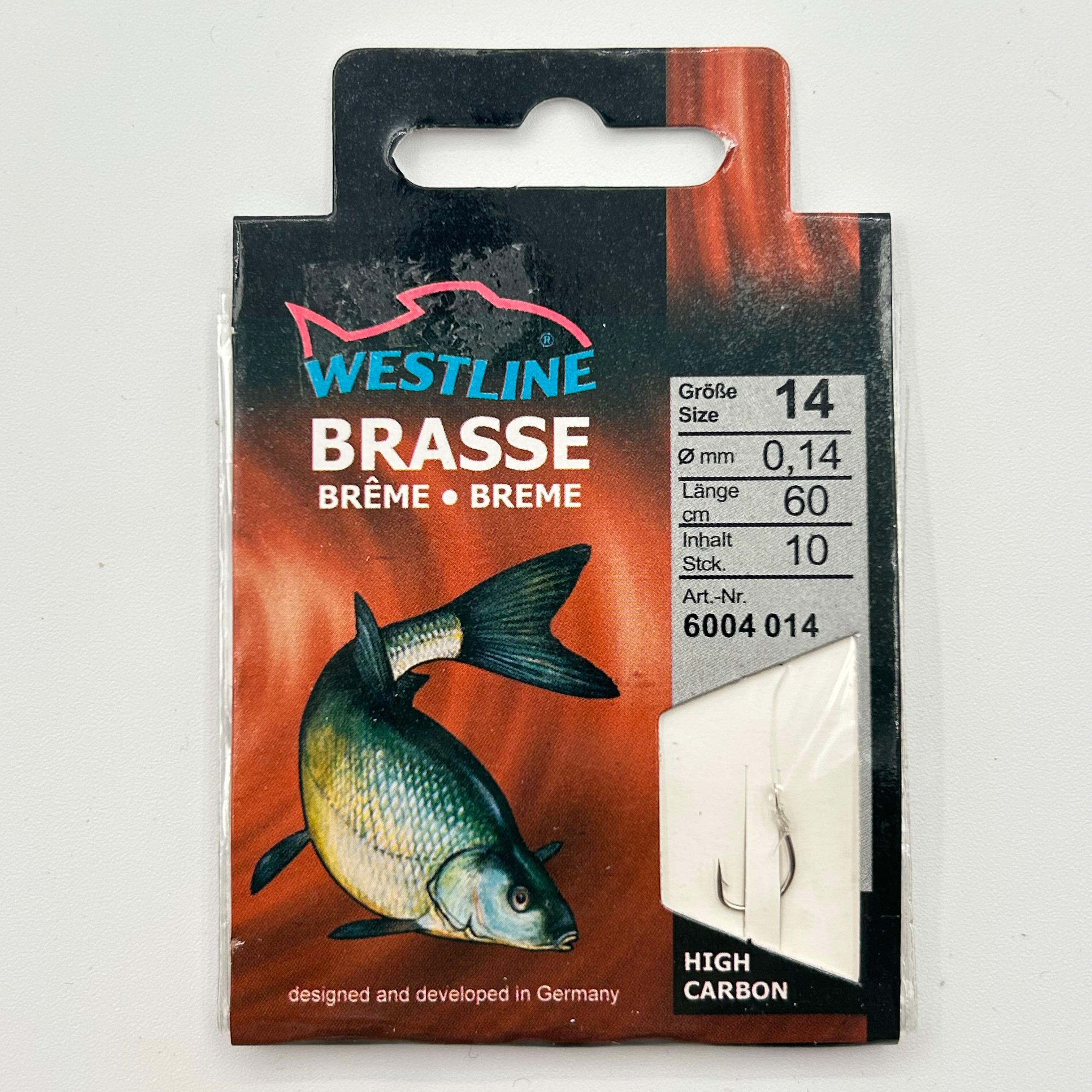 Westline Vorfach mit Haken Brasse 10 Stk.