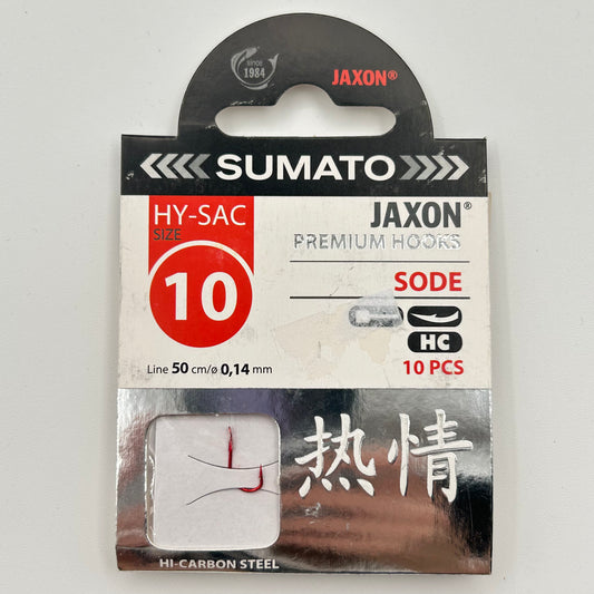 Jaxon Sumato Vorfach mit Haken Sode 10 Stk.