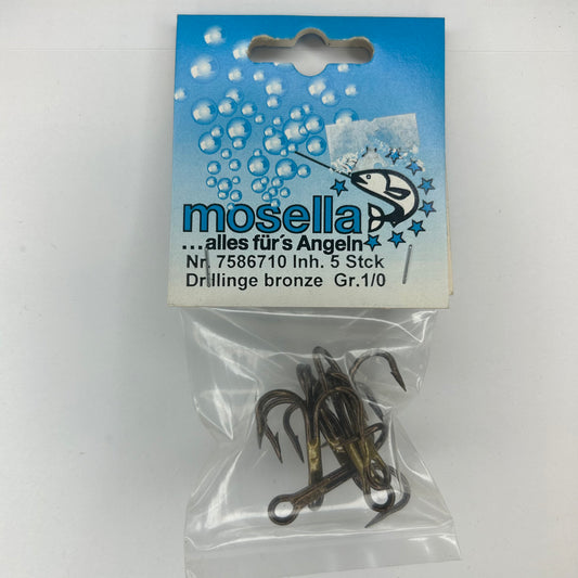 Mosella Drillingshaken Bronze 5 Stk.