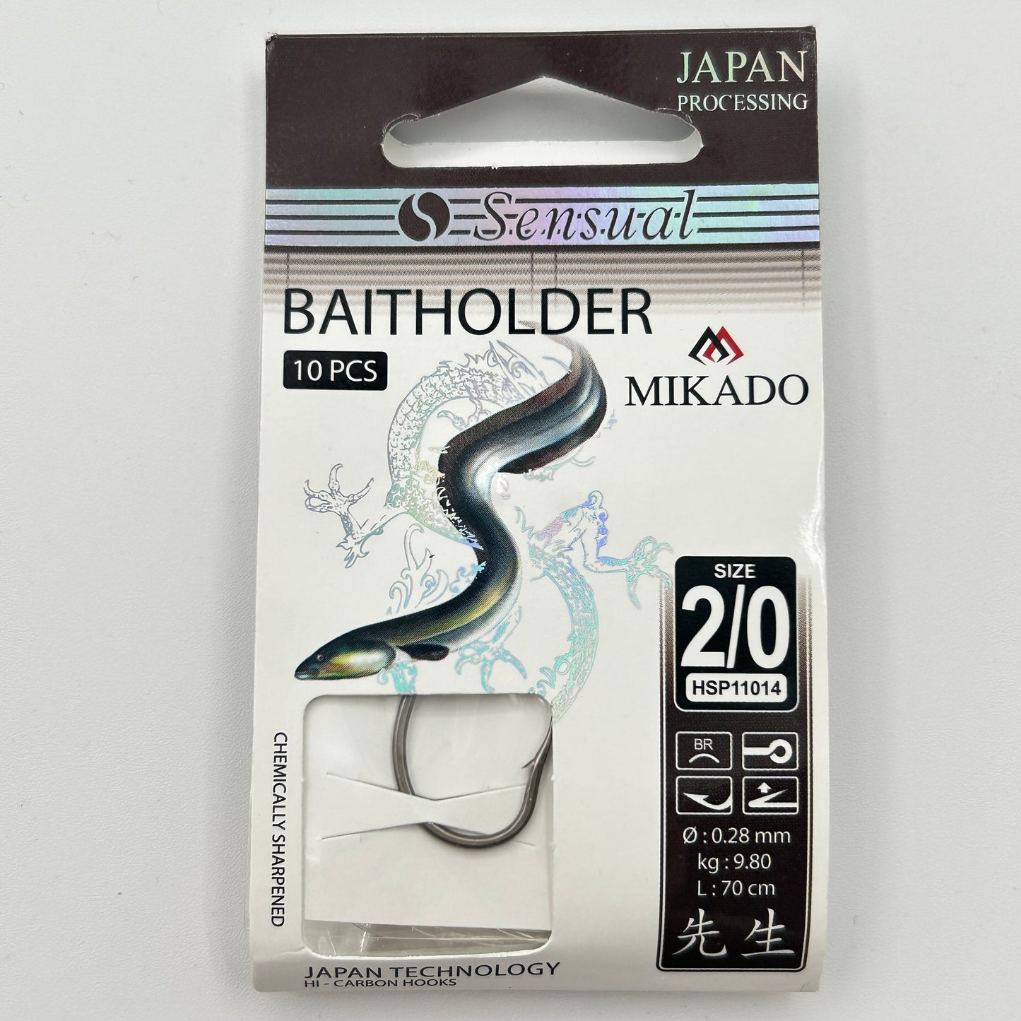 Mikado Sensual Baitholder Vorfach mit Haken 10 Stk.