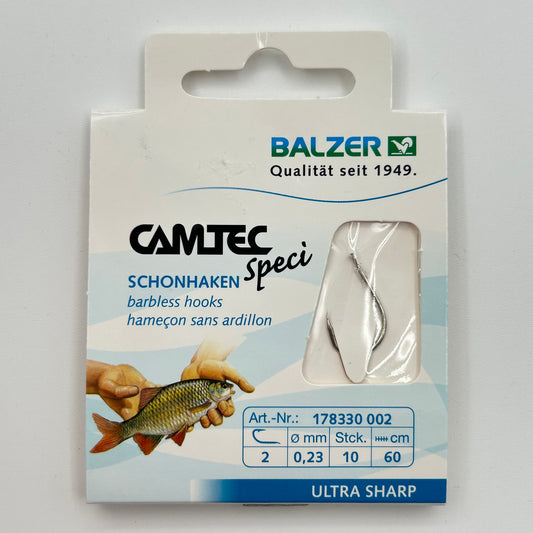 Balzer Camtec Speci Vorfach mit Schonhaken 10 Stk.