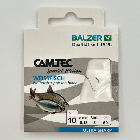 Balzer Camtec Speci Vorfach mit Haken Weißfisch 8 Stk.