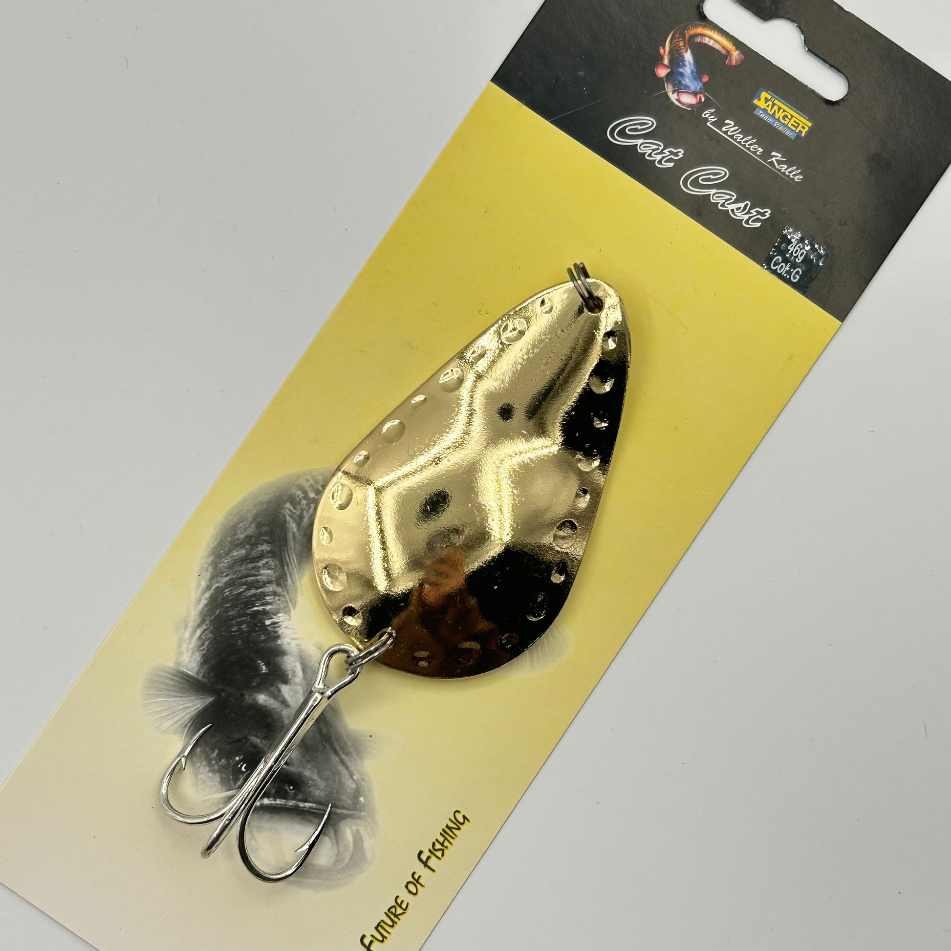 Sänger Cat Cast Drillingshaken Gold 46g
