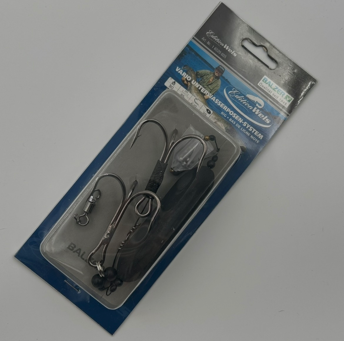 Balzer Vario Unterwasserposen System mit Drillingshaken 50g